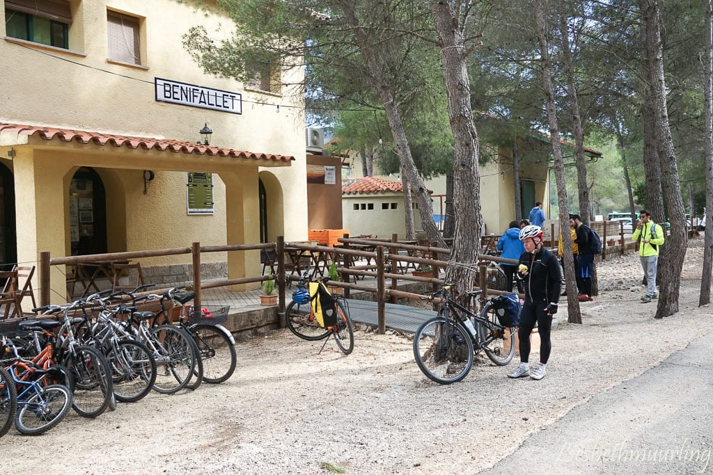 fietsen via verde Ebro