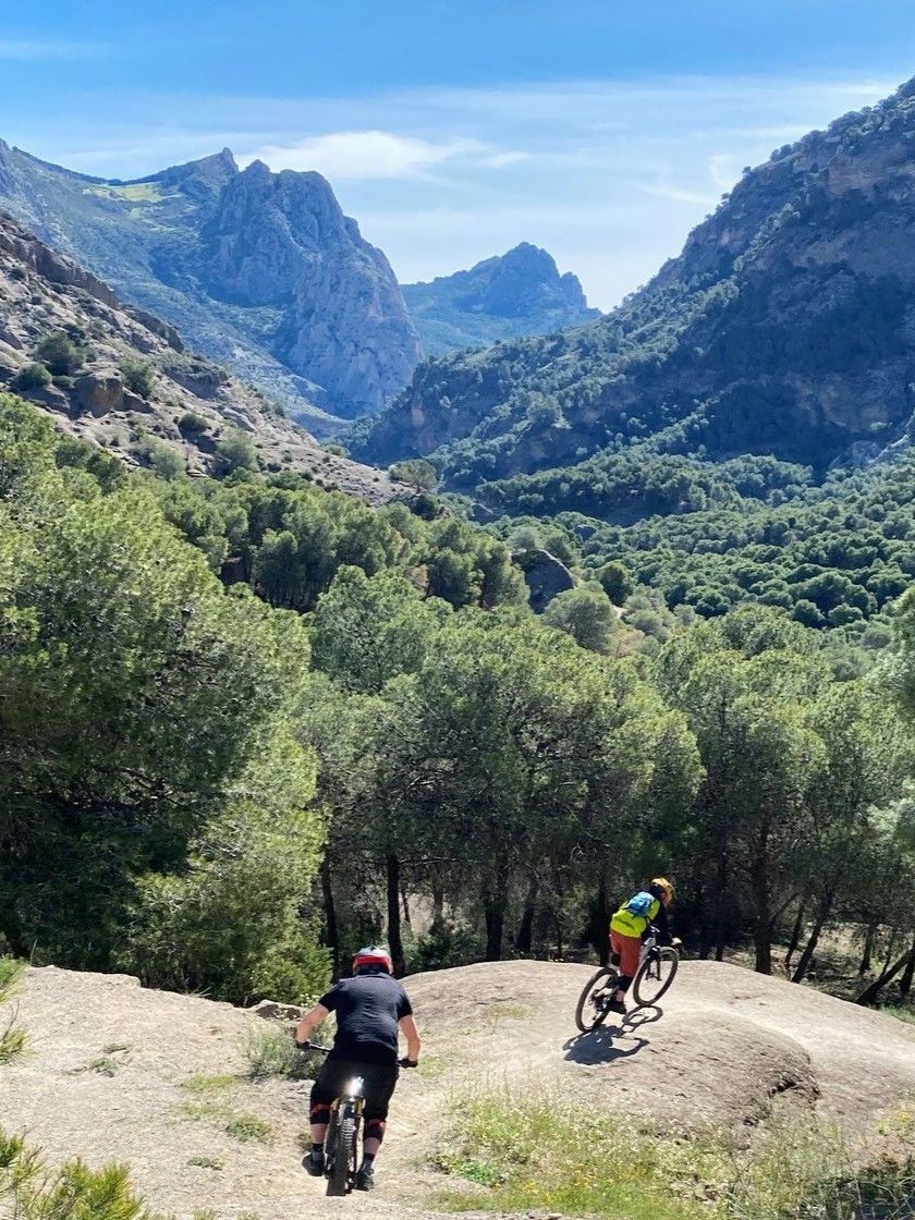 mtb Ardales to El Chorro